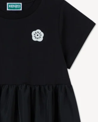 Abito “Boke Flower 2.0” in cotone e nylon
