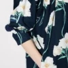 Abito lungo oversize plissettato “Kenzo Archive Rose” in cotone e seta Abito lungo oversize plissettato “Kenzo Archive Rose” in cotone e seta