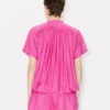 Abito oversize plissettato in seta Abito oversize plissettato in seta
