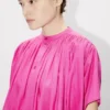 Abito oversize plissettato in seta Abito oversize plissettato in seta