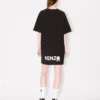 Abito T-shirt oversize ricamato ‘Boke Flower 2.0’ in cotone