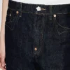 Bermuda boyfriend a vita bassa in denim giapponese