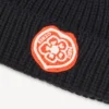 Berretto ricamato “Kenzo Boke Heart” in lana e cotone