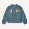 Bomber leggero senza collo “Kenzo Badges”
