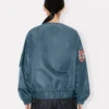Bomber leggero senza collo “Kenzo Badges”