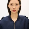 Bomber unisex “Kenzo Jungle” in misto lino