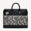 Borsa ‘Kenzo Holdall’ in tela e pelle Borsa ‘Kenzo Holdall’ in tela e pelle
