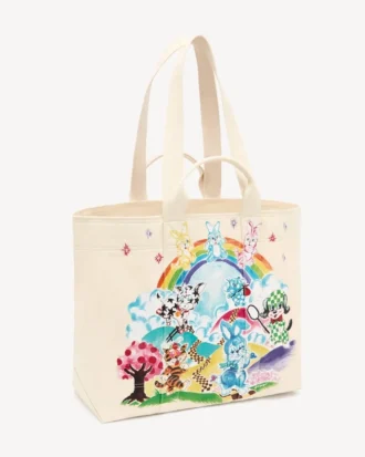 Borsa tote grande “Kenzo Cartoon” in tela