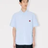 Camicia a maniche corte “Boke Flower” in cotone Oxford Camicia a maniche corte “Boke Flower” in cotone Oxford