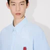 Camicia a maniche corte “Boke Flower” in cotone Oxford Camicia a maniche corte “Boke Flower” in cotone Oxford