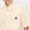 Camicia a maniche corte “Boke Flower” in cotone seersucker Camicia a maniche corte “Boke Flower” in cotone seersucker