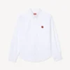 Camicia aderente “Boke Flower” in cotone Oxford Camicia aderente “Boke Flower” in cotone Oxford