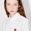 Camicia aderente “Boke Flower” in cotone Oxford Camicia aderente “Boke Flower” in cotone Oxford