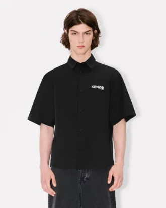 Camicia ‘Boke Flower 2.0’ in popeline di cotone