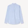 Camicia casual con ricamo “Boke Flower” in cotone seersucker Camicia casual con ricamo “Boke Flower” in cotone seersucker