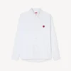 Camicia casual in cotone Oxford con ricamo “Boke Flower” Camicia casual in cotone Oxford con ricamo “Boke Flower”