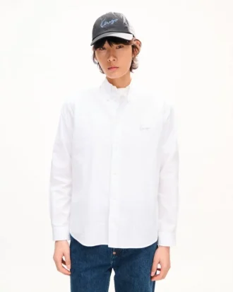 Camicia casual “Kenzo Signature” in cotone seersucker