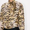 Camicia con fiocco “Kenzo Tiger” in cotone