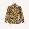 Camicia con fiocco “Kenzo Tiger” in cotone