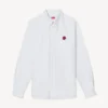Camicia con ricamo “Boke Flower” in cotone Oxford Camicia con ricamo “Boke Flower” in cotone Oxford
