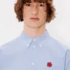 Camicia con ricamo “Boke Flower” in cotone Oxford Camicia con ricamo “Boke Flower” in cotone Oxford