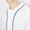 Camicia da baseball a maniche corte ‘Boke Flower 2.0’ in popeline di cotone Camicia da baseball a maniche corte ‘Boke Flower 2.0’ in popeline di cotone