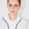 Camicia da baseball a maniche corte ‘Boke Flower 2.0’ in popeline di cotone Camicia da baseball a maniche corte ‘Boke Flower 2.0’ in popeline di cotone
