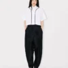 Camicia da baseball a maniche corte ‘Boke Flower 2.0’ in popeline di cotone Camicia da baseball a maniche corte ‘Boke Flower 2.0’ in popeline di cotone