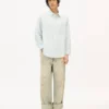 Camicia da lavoro in chambray stone bleach
