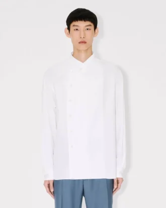 Camicia doppiopetto in cotone