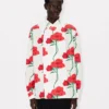 Camicia doppiopetto “Kenzo Archive Rose” in cotone Camicia doppiopetto “Kenzo Archive Rose” in cotone