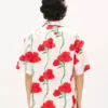 Camicia hawaiana a maniche corte “Kenzo Archive Rose” in cotone Camicia hawaiana a maniche corte “Kenzo Archive Rose” in cotone