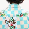 Camicia hawaiana a maniche corte “Kenzo Cartoon” in cotone seersucker Camicia hawaiana a maniche corte “Kenzo Cartoon” in cotone seersucker