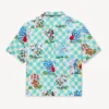 Camicia hawaiana a maniche corte “Kenzo Cartoon” in cotone seersucker Camicia hawaiana a maniche corte “Kenzo Cartoon” in cotone seersucker