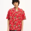 Camicia hawaiana a maniche corte “Kenzo Tulip” in cotone Camicia hawaiana a maniche corte “Kenzo Tulip” in cotone