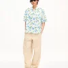 Camicia hawaiana a maniche corte “Kenzo Tulip” in cotone Camicia hawaiana a maniche corte “Kenzo Tulip” in cotone