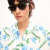 Camicia hawaiana a maniche corte “Kenzo Tulip” in cotone Camicia hawaiana a maniche corte “Kenzo Tulip” in cotone