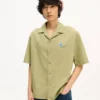 Camicia hawaiana a maniche corte “Kenzo Tulip” in popeline di cotone Camicia hawaiana a maniche corte “Kenzo Tulip” in popeline di cotone