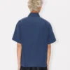 Camicia kimono a maniche corte in cotone