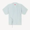 Camicia kimono ampia in chambray stone bleach Camicia kimono ampia in chambray stone bleach