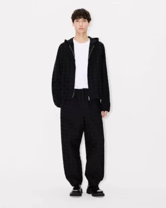 Camicia oversize con cappuccio Kenzo Weave’ in jacquard di cotone