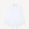 Camicia oversize con fiocco in cotone Camicia oversize con fiocco in cotone