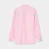 Camicia oversize con fiocco in misto seta Camicia oversize con fiocco in misto seta