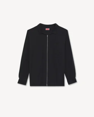 Camicia oversize con zip “Kenzo Signature”