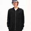 Camicia oversize con zip “Kenzo Signature”