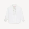 Camicia oversize in popeline di cotone Camicia oversize in popeline di cotone