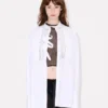 Camicia oversize in popeline di cotone Camicia oversize in popeline di cotone