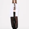 Camicia oversize in popeline di cotone Camicia oversize in popeline di cotone