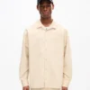 Camicia oversize “Kenzo Signature” in cotone a spina di pesce Camicia oversize “Kenzo Signature” in cotone a spina di pesce