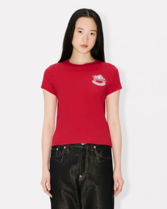 Camicia ricamata “Lunar New Year” in cotone